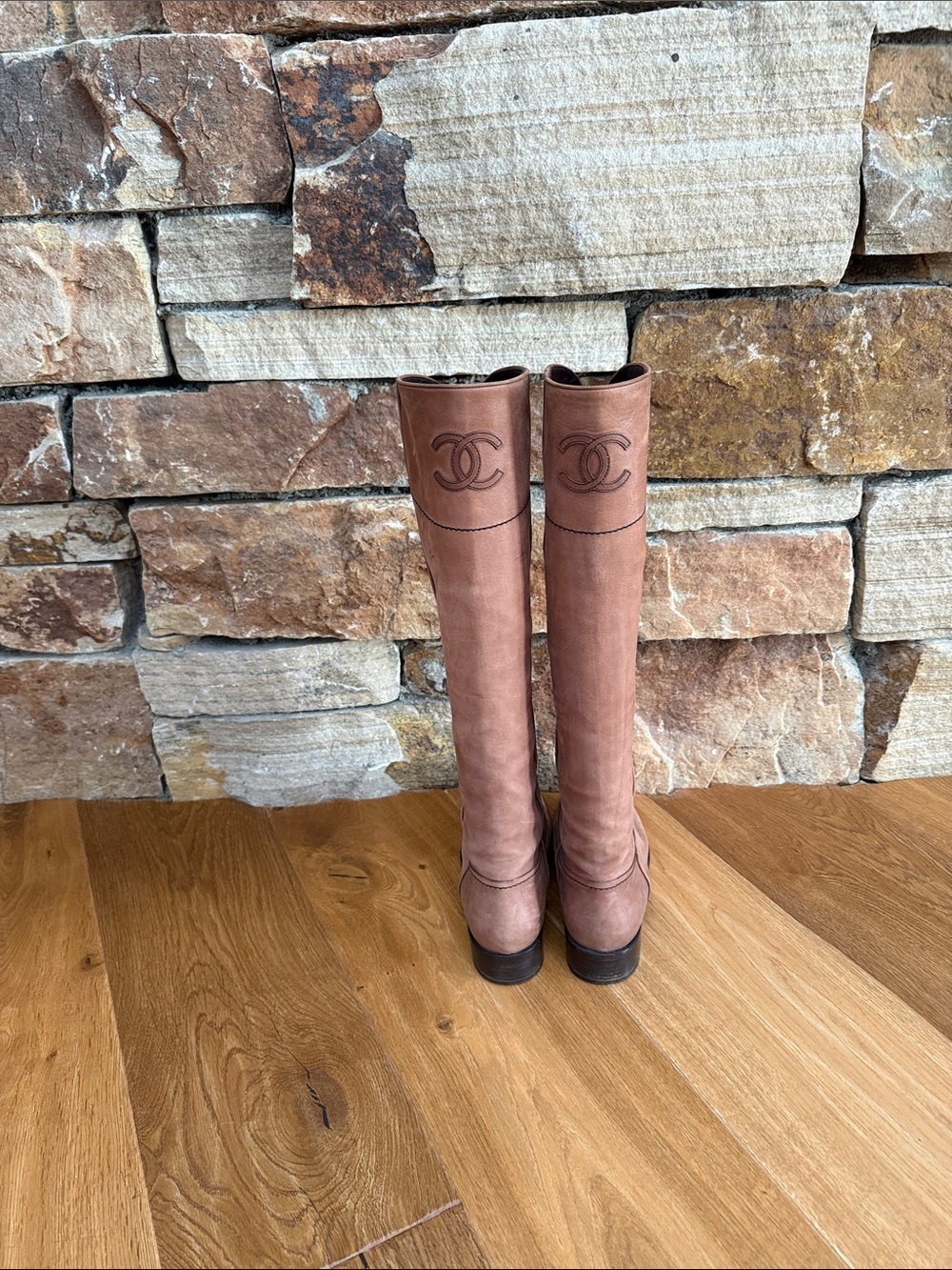 Chanel Riding Boots